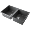 Мойка OMOIKIRI TEDORI 86-2-PL Tetogranit/платина 4993931